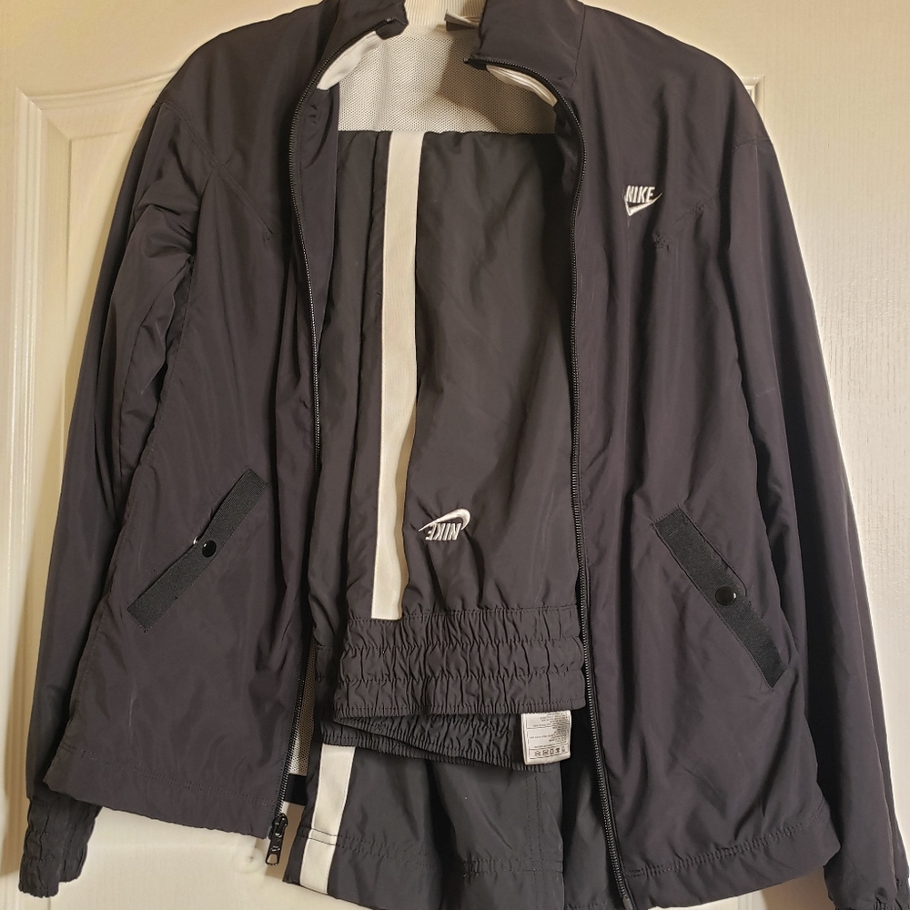 Nike track windbreaker suit SMALL
